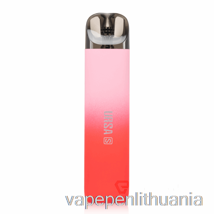 Pamestas Vape Ursa S 16w Pod Rinkinys Rose Red Vape Skystis